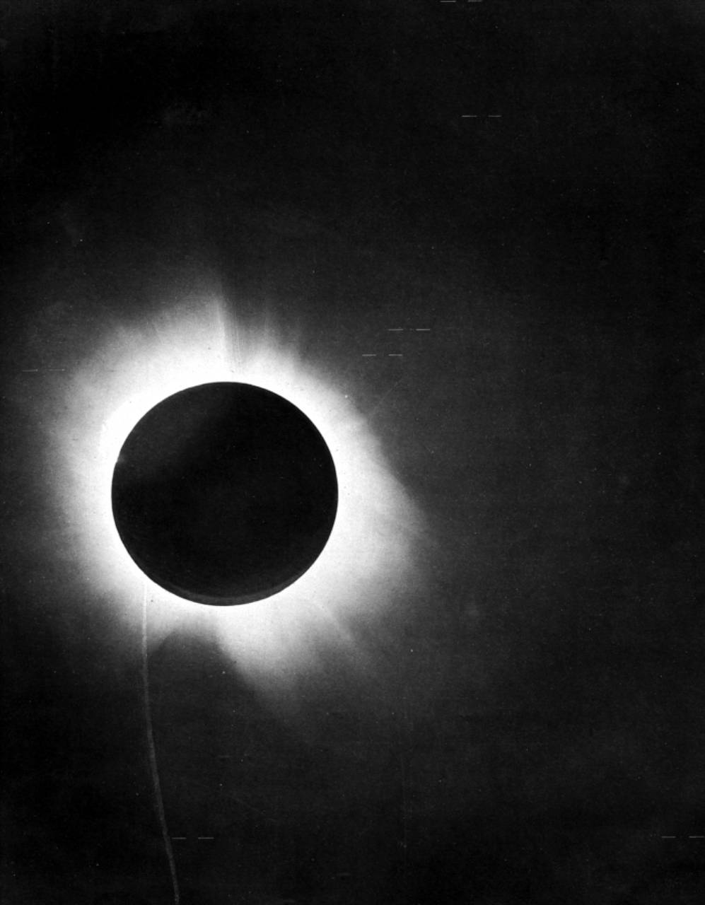 Eddington Plate of 1919 Eclipse